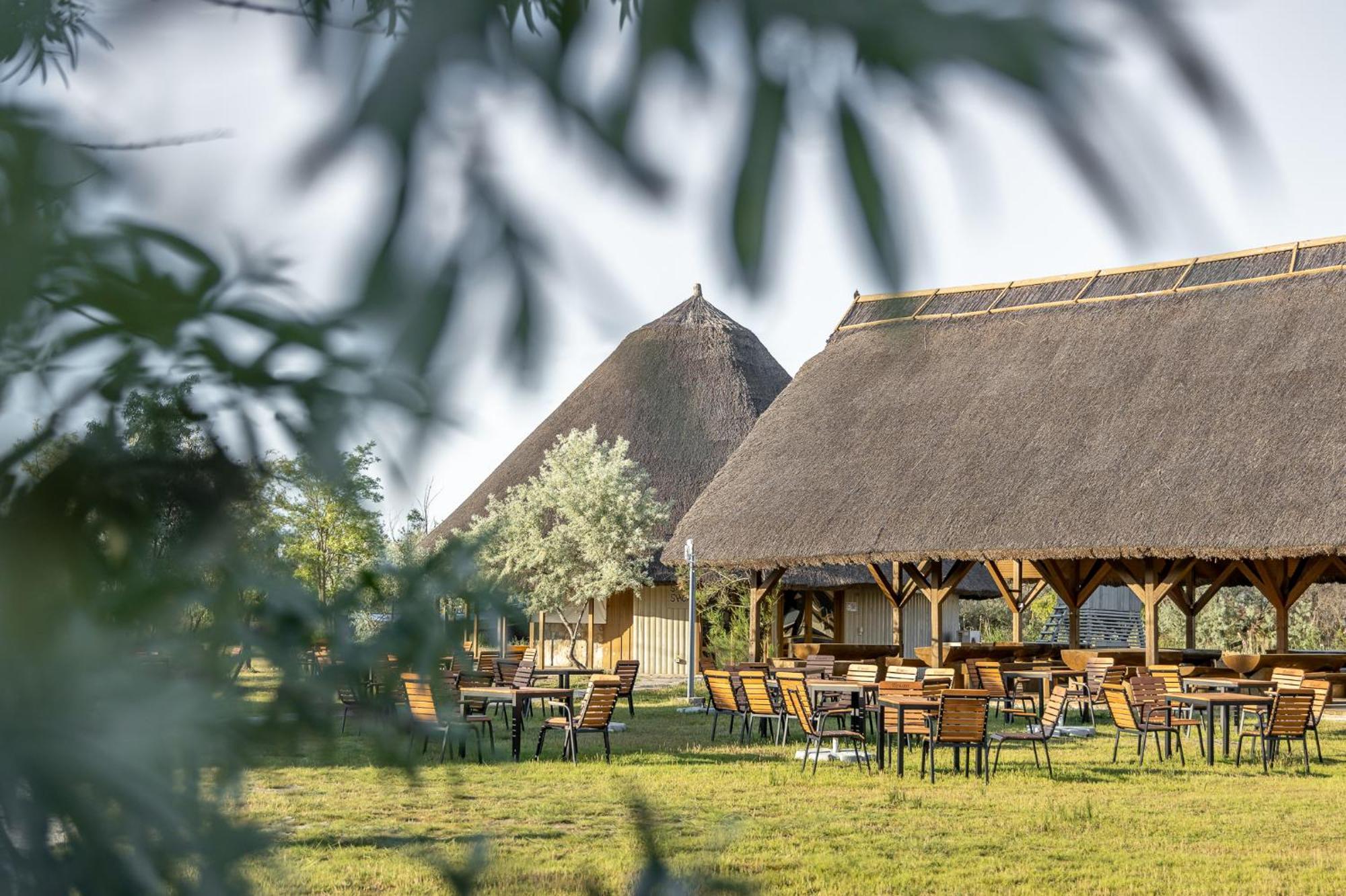 Dolphin Camping Hotel Sfântu Gheorghe Eksteriør billede